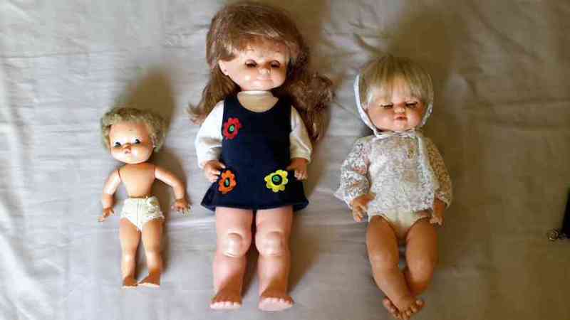 Regalo tres muñecos