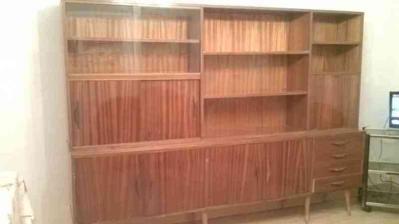 Mueble vitrina estantería salón