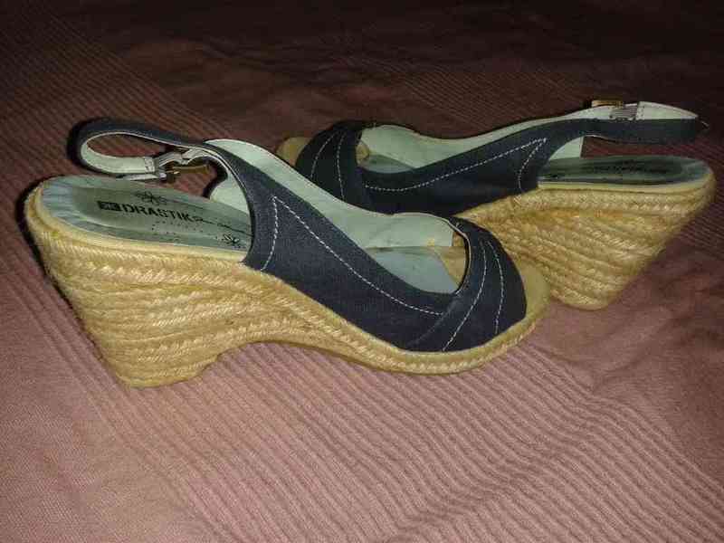 Zapatos cuña talla 38