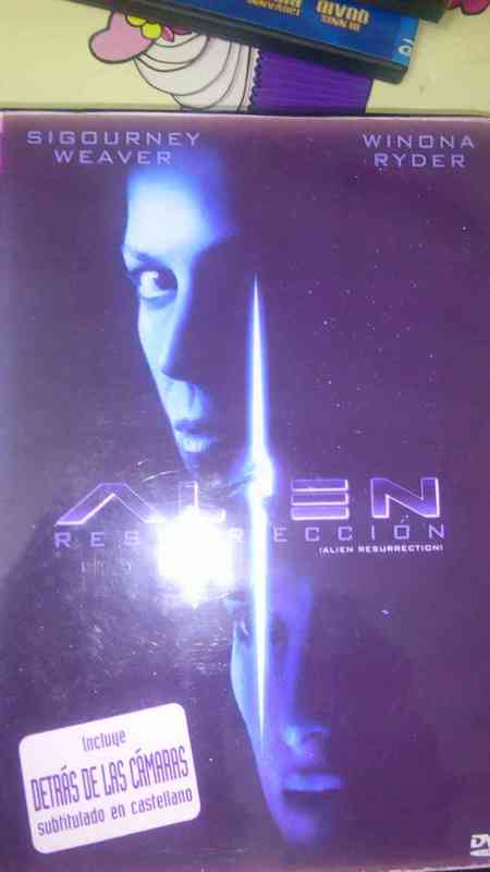 ALIEN RESURRECCION DVD.payolover