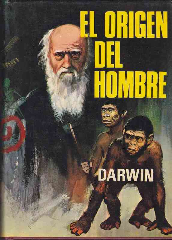 Regalo Libro El Origen del Hombre. Darwin