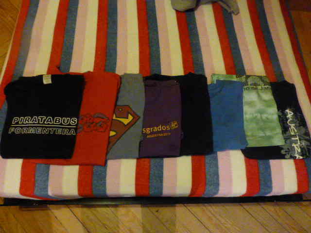 Camisetas variadas (entregado a paloma20, 10/03 17h)