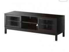 Mueble TV linnarp negro, IKEA
