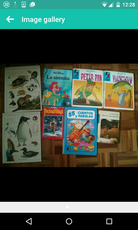 Regalo libros infantiles usados y cintas de video