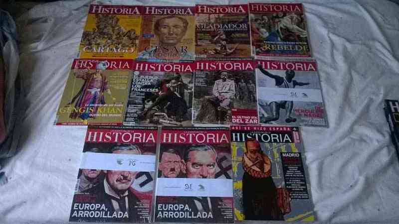 Lote de revistas de historia