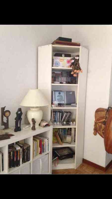 Esquinera ikea modelo pax. Blanca