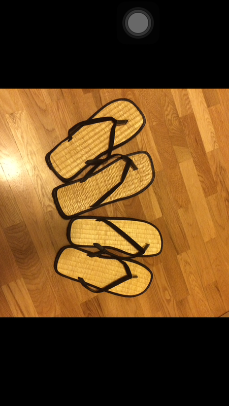 Chanclas sin usar de talla 42 y 40