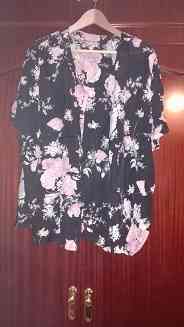 Camisa flores talla SG(sandra94)