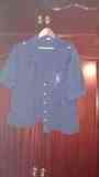 Camisa lunares azul marino talla 58(sandra94)