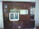 MUEBLE DE SALÓN CON VITRINAS SAPELLY 