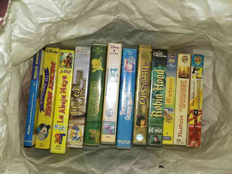 Colección de peliculas infantiles en VHS