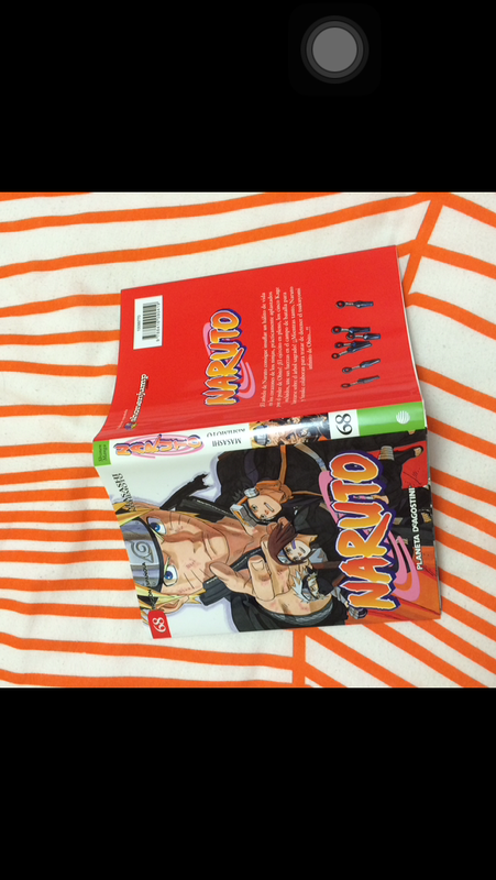 Comic naruto número 68