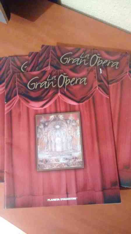 Colección sobre Ópera "La gran ópera" (entregado a normalf 08/03 18h)