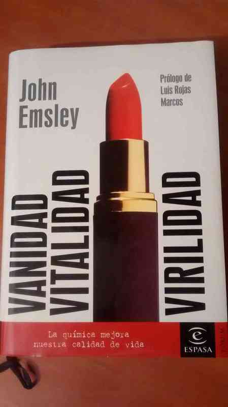 Libro. "Vanidad, Vitalidad, Virilidad" (entregado a oscarito)