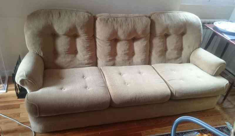 Sofá de pana cómodo 220cmX100cm