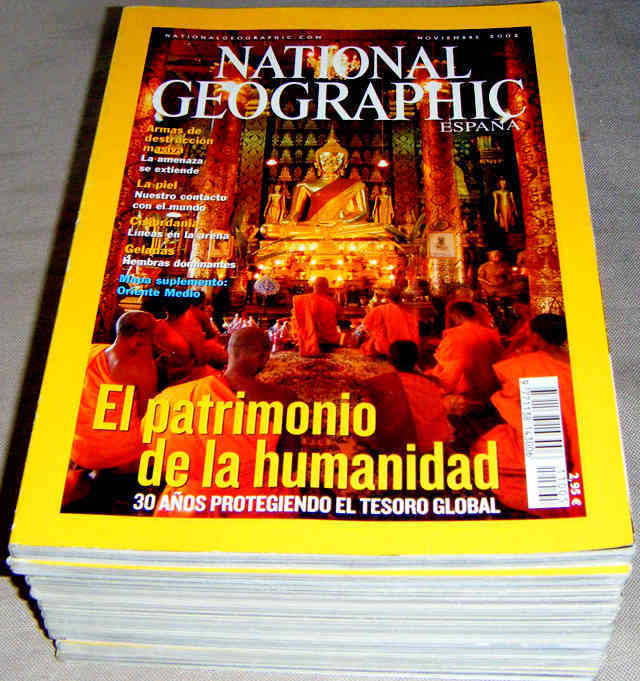 Tomos de National Geographic en Español.