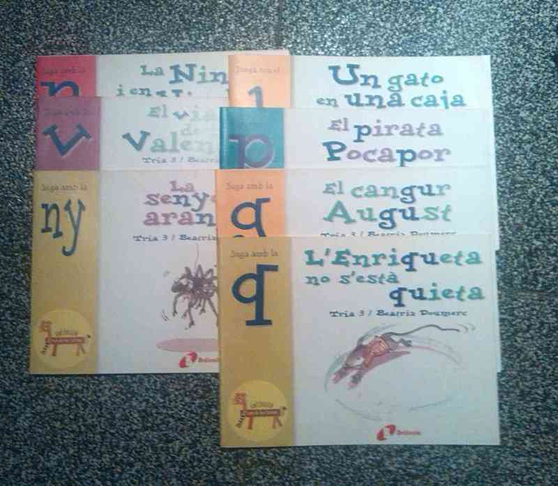 Libritos letras desde 3 años  