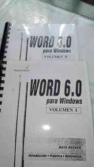 Manuales de word 6.0 para windows