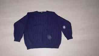 Jersey de lana Azul Talla G(cata15)