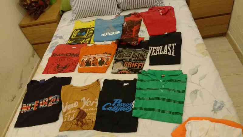 Camisetas variadas