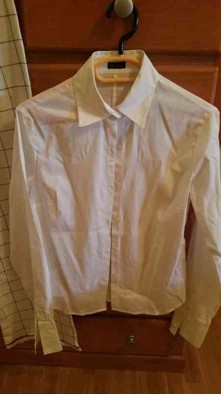 Camisa blanca mujer-chica 38/40