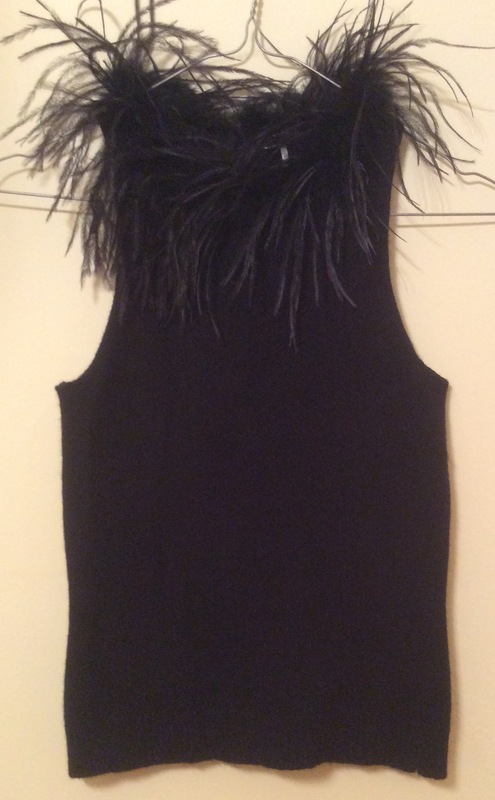 Jersey angora color negro