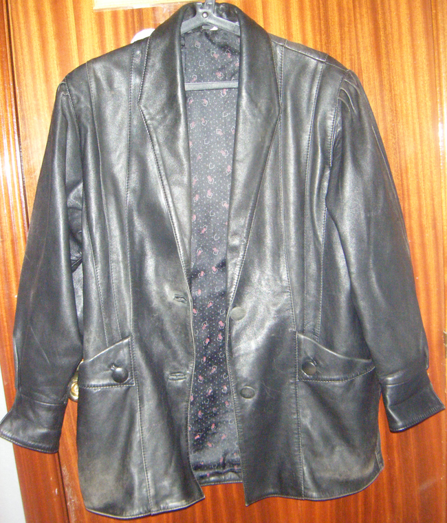 Chaqueta de Cuero de Mujer.