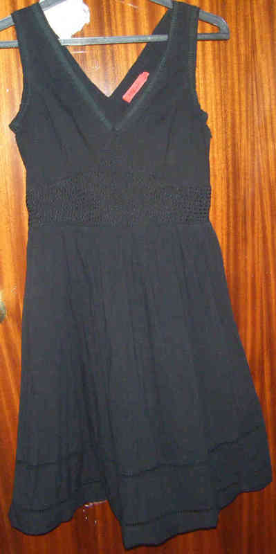 Vestido Negro de Verano-