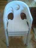 3 sillones de jardin 
