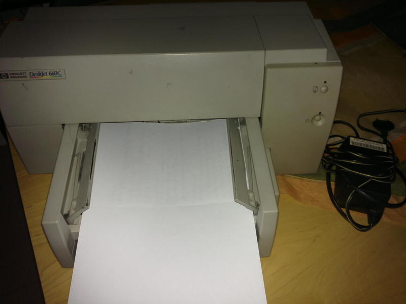 Impresora HP Deskjet 660C