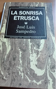 Libro de lectura "La sonrisa etrusca"(recicleo)