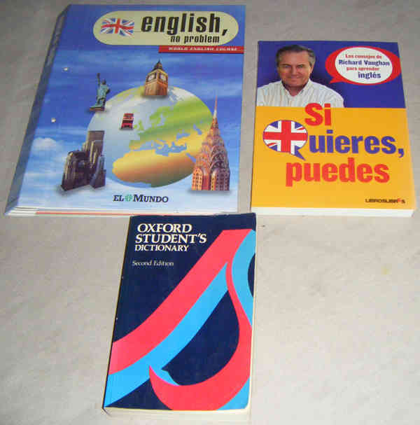 Lote C de libros de inglés