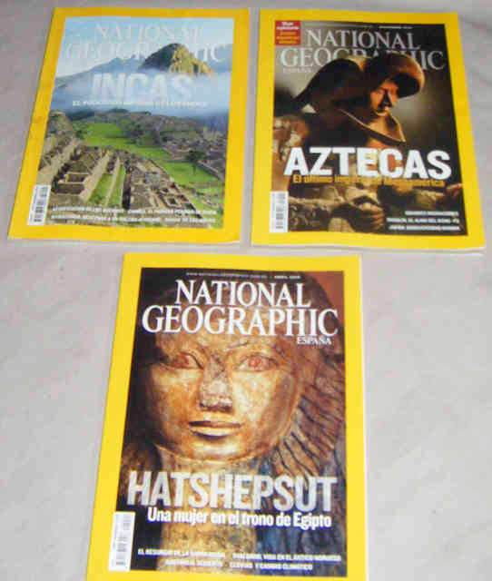 3 Revistas de National Geographic en español. (Leer todo)