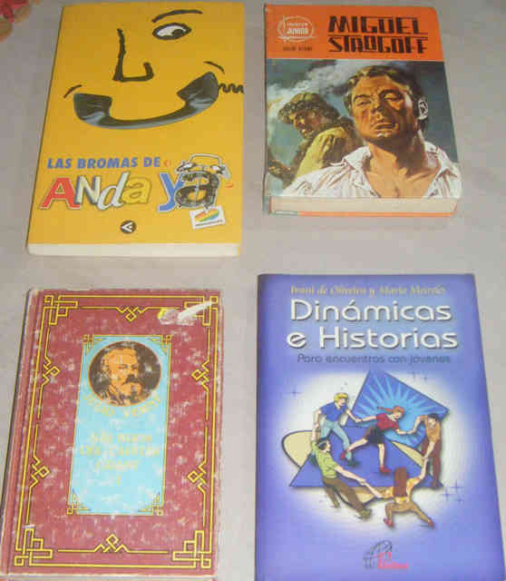 Lote de 4 Libros. (Leer bien)