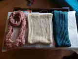 Lote de 2 bufandas y 1 pañuelo buen estado