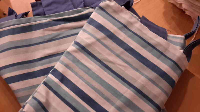 Regalo cortinas de rayas