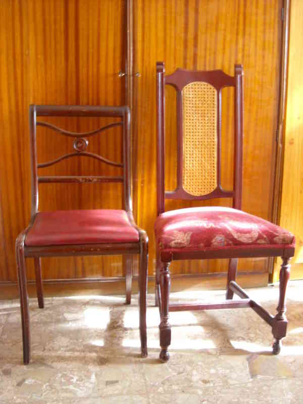 Regalo sillas madera