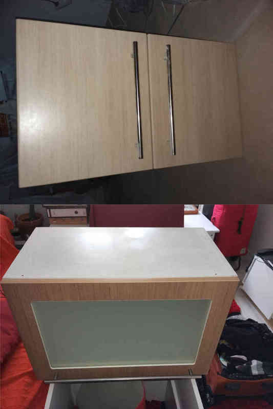 Regalo 2 muebles altos de cocina