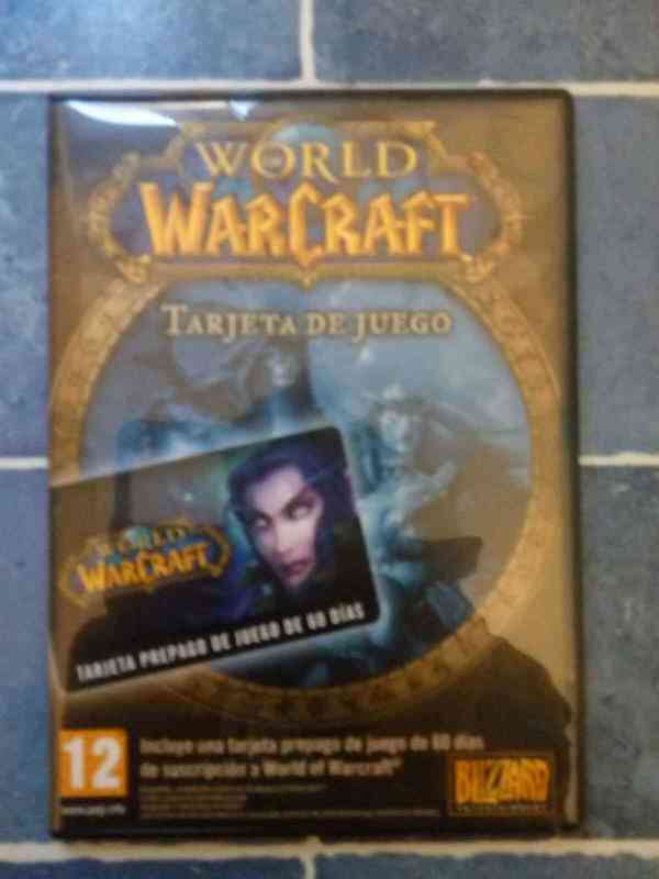 Tarjeta de juego World of Warcraft