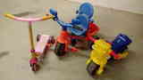 Lote juguetes de ruedas para 3-6 años
