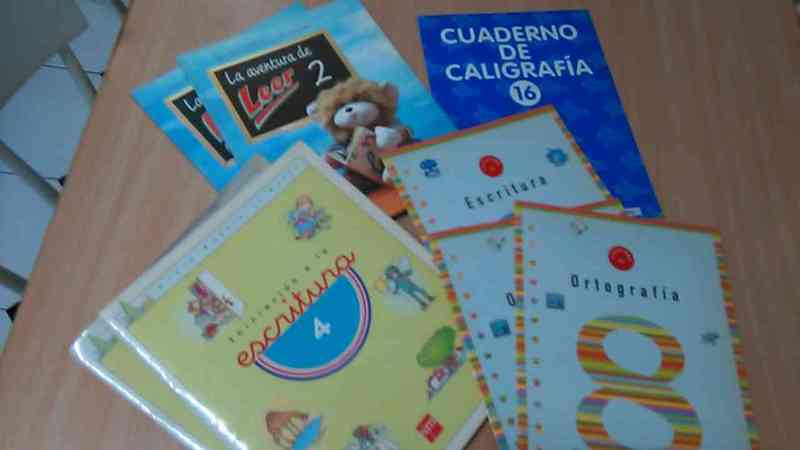 Cuadernos para aprender a leer y escribir