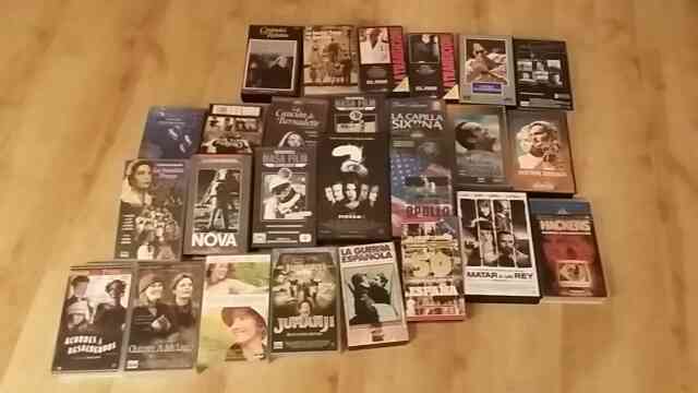 CINTAS VHS PELICULAS