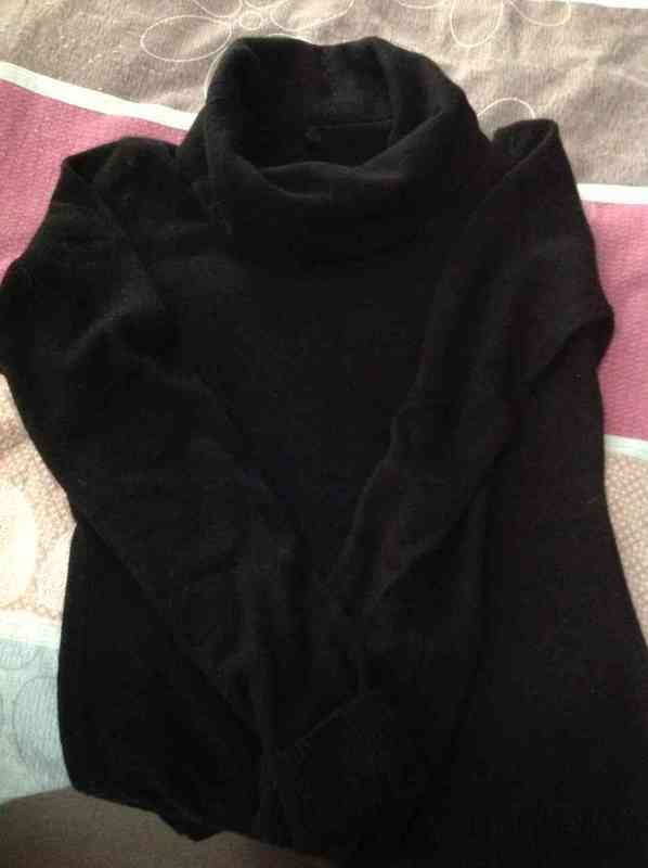 jersey negro talla XS (34)