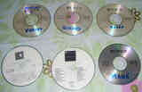 Seis Cds de Música.