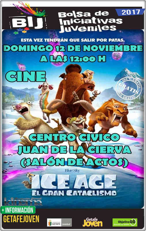 Sesión de cine Gratis: Ice Age 5
