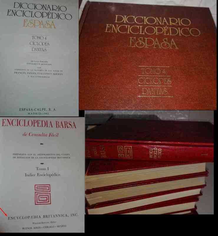 Dos enciclopedias
