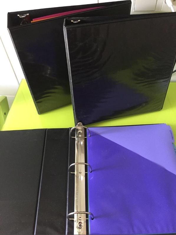 Regalo 3 archivadores nuevos