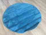 Regalo alfombra azul redonda Ikea