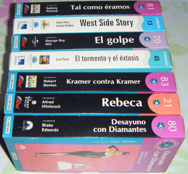 Lote de Pelis Originales en VHS