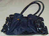 Bolso Azul Vintage.